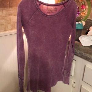 Threads 4 Thought purple long sleeve